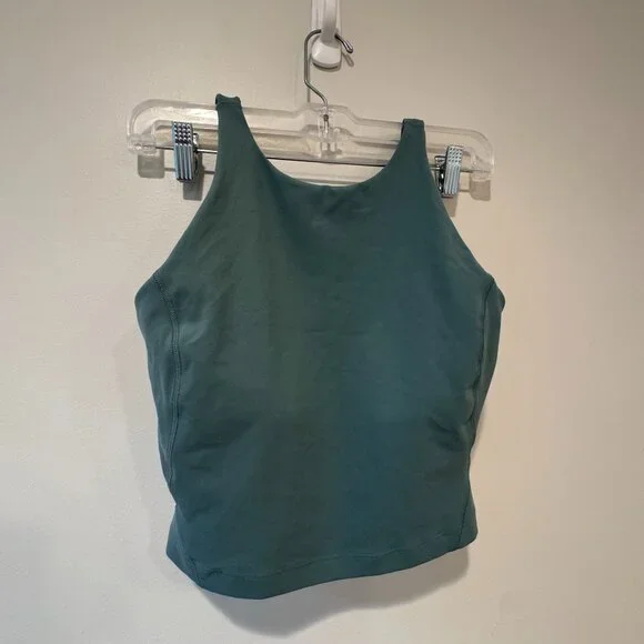 Lululemon Align High-Neck Tank Tidewater Teal Sz 6 - Picture 2 of 8
